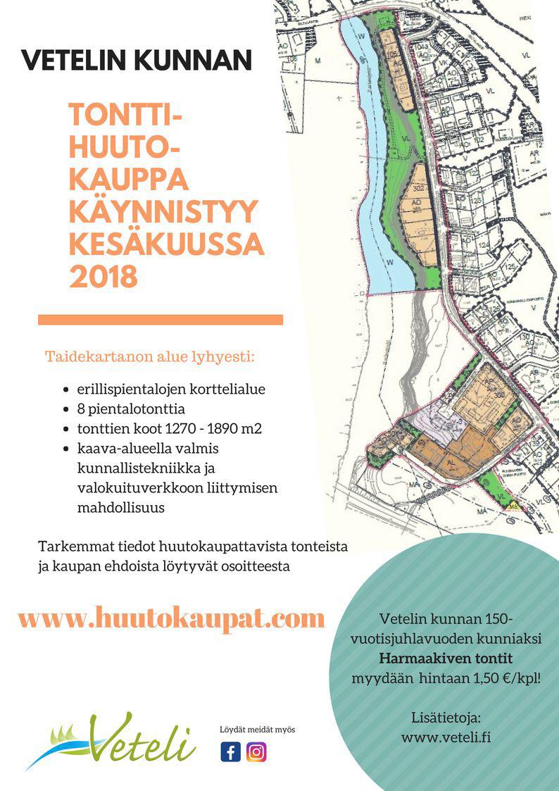 KUNNANHALLITUS Kunnanvirasto pidetään suljettuna 9.7. 5.8. Vetelin kunnan teknisen toimenpäivystys kesällä 2018 Vetelin kunnan kiinteistö- ja vesihuoltolaitoksen päivystys puh.