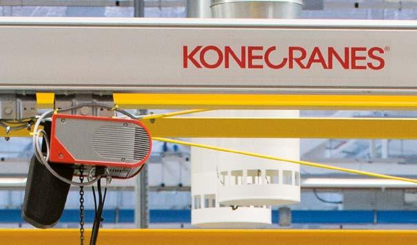 6 Konecranes CLX-ketjunostin SLX-ketjunostin Konecranes 7 Monipuoliset ja kestävät CLX- ja SLX-nostimet ovat ihanteellinen ratkaisu vaativaan työpistekäyttöön.