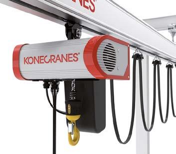 (monorail) - Yksi- tai kaksipalkkinosturi - Nivelletty tai jäykkä rakenne - Free-standing -kannatinrakenne - Teleskooppinosturit - Kappaleenkäsittelylaitteet - Käsikäyttöinen tai moottoroitu liike