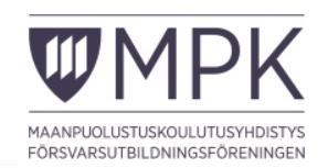 Maanpuolustuskoulutusyhdistyksen kursseja keväällä 2018 TURPO 2018 turvallisuuspoliittinen seminaari 3.2.2018 Santahaminassa.