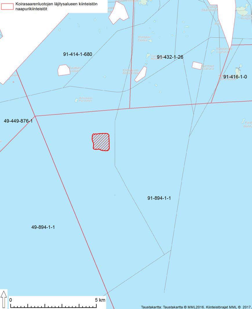 Ruoppausmassojen meriläjitys Lokkiluodon ja Koirasaarenluotojen meriläjitysalueille 15.6.2017 20 (46) 4.