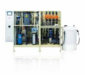 Kapasiteetti 25 50 g ultrapuhdasta klooria / h Elektrolyysilaitteisto CHLORINSITU V CHLORINSITU V -elektrolyysilaitteisto tuottaa ultrapuhdasta aktiiviklooria tyhjiömenetelmällä.
