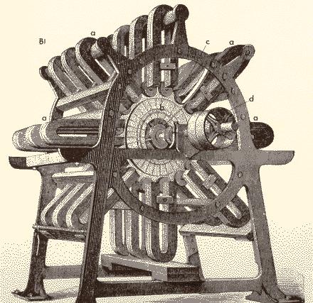 Alliance generaattori 1860 höyrykoneella
