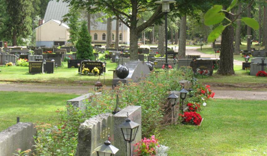Hautaustoimilaki velvoittaa luterilaiset seurakunnat pitämää yllä hautausmaita ja osoittamaan vainajalle hautapaikan kotikunnan seurakunnan/seurakuntayhtymän alueelta.