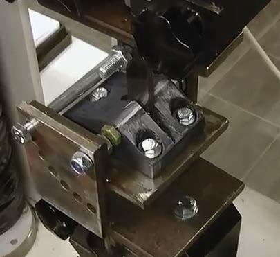 Testaus JAMK:n konelaboratoriossa 3D-tulostettu (100% täyttöaste) kappale kesti 18 kn voiman ennen murtumista.