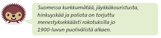 Suojaamme lapsia tehokkaasti vakavilta taudeilta kuten kurkkumädältä Kurkkumätään sairastuneista 5 10 prosenttia kuolee nielun turvotuksesta johtuvaan tukehtumiseen tai kurkkumätäbakteerin erittämän