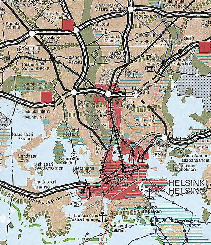 17 Ote Uudenmaan maakuntakaavasta. 3.13 Yleiskaava Keski-Pasila on Helsingin yleiskaavassa 2002 (kaupunginvaltuusto 26.11.