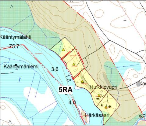 kaava Järvenpää Vimassa leva