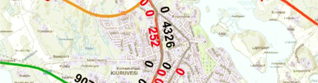 (Ylä-Savon ja Siilinjärven liikenneturvallisuussuunnitelma 2017) Ylä-Savon seudun liikennejärjestelmäsuunnitelman (2010) mukaan taajama-alueiden laajentuminen ja taajamarakenteen väljentyminen sekä