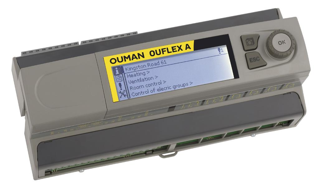 programmable with Ouflex BA Tool DIN rail-mounted module casing Load user manual: www.ouman.