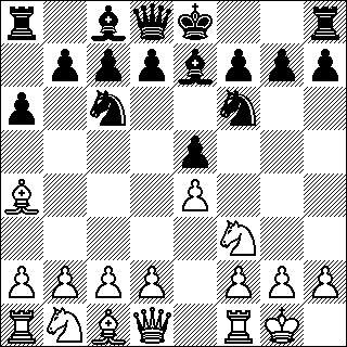 -49-21 Mikko Fagerström Olli Ylönen, 63. SM-turnaus 6.Rc3 A 6.d3 d6 (6...b5 7.Lb3 d6 8.a3 O-O 9.h3 Ra5 10.La2 c5 11.Te1 Rc6 12.Rc3 Lb7 13.Rd5 Rd5 14.Ld5 Dc7 15.c3 Rb8 16.Lb7 Db7 17.Rh2 Rd7 18.