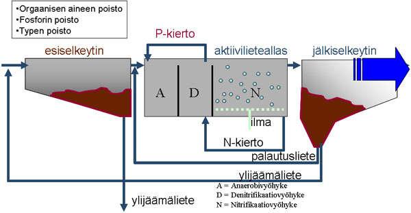 Suorasaostus Yksinkertainen ja halpa prosessi Metallihydroksidi + metallifosfaatti Pikasekoitus ja flokkaus ph:n säätö oleellinen Sammutettu kalkki aluksi yleisin saostuskemikaali AVR (rautapitoinen