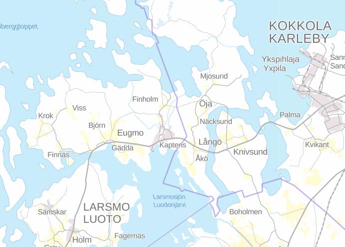 2 Palaute osallistumis- ja arviointisuunnitelmasta Tämä osallistumis- ja arviointisuunnitelma on saatavilla Luodon kunnan kunnantalolta, Norra Larsmovägen 30, 68570 LUOTO ja/tai kunnan