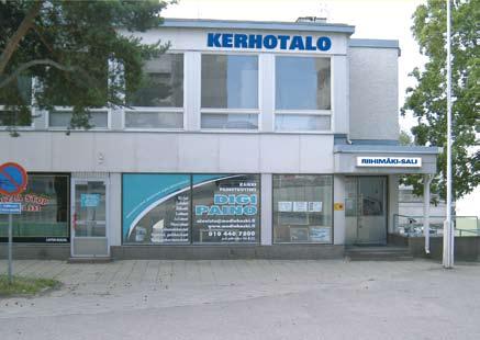 varattavissa 150 hengen kahviastiasto alakerrassa on 30 hengen sali, kokoustila ja keittiö Pentti Nyman 010-4234 630 penttinyman@kolumbus.