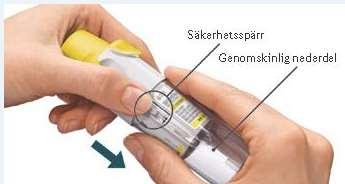 Vid behov kan du torka av utsidan av Striverdi Respimat inhalator för flergångsbruk med en fuktig trasa.