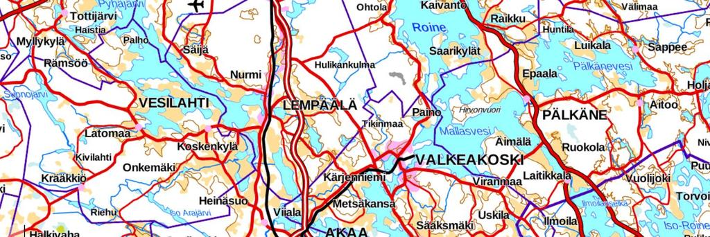 tutkimusalue osoitettu