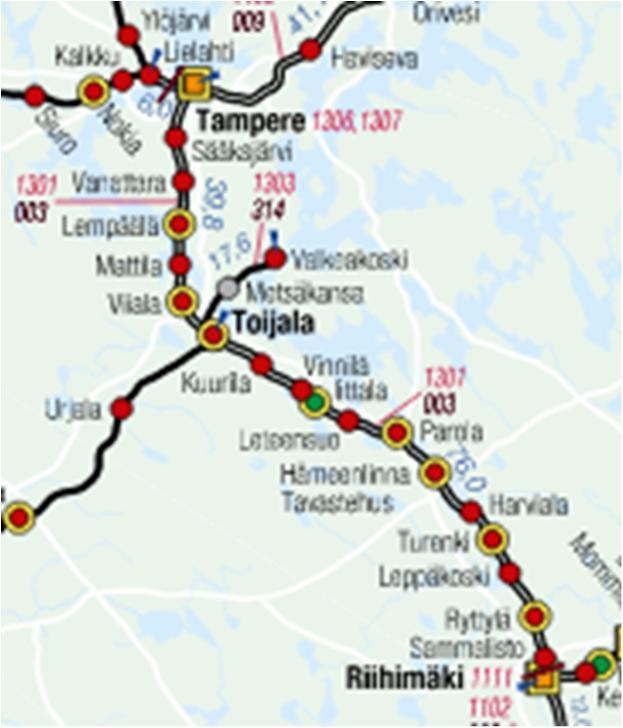 Selvityksen tekemisestä Selvitys käynnistynyt alkuvuonna 2017, valmistuu loppuvuonna 2017. Kokonaisvaltainen selvitys radan kehittämistarpeista ja kehittämisen kustannuksista on puuttunut.