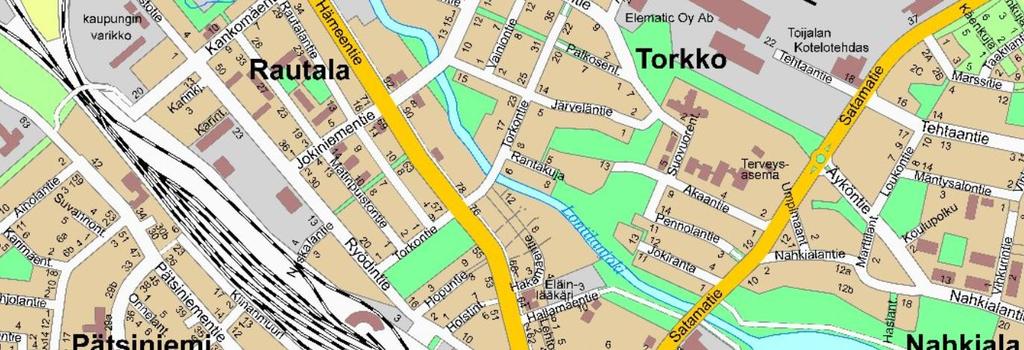 4 (25) 4 Lähtökohdat 4.1 Nykytilanne Toijalan ratapihalla sijaitsevat raakapuun kuormausraiteet (072 ja 073) ovat liian lyhyitä kokojunakuljetusten tarpeisiin nähden.