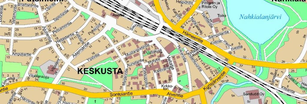 Kuormausraiteiden raideväli on nykyisellään 8,5 metriä, mikä mahdollistaa vaunujen kuormaamisen raiteiden välistä muttei varastopinojen sijoittamista.