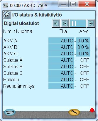 Liitäntöjen tarkistus 1. Mene konfigurointivalikkoon 2.