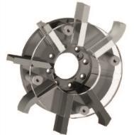 heittonopeus m/s - rpm 140 120 100 80 60 40 20 0 energia (joule/kg) 4500 4000 3500 3000 2500 2000 1500 1000 500 0 + 50-70% Suora Käyrä HUOLTOYSTÄVÄLLISYYS: Kulutusosien vaihto jopa 15