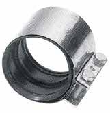 VIEMÄRIT LIITOKSET JA KANNAKOINTI LIITOSPANNAT CV EPDM-kumi Kiristysmomentti 7-9 Nm DN 50 S157 590 0202 002 5,20 70 S303 011 0202 003 5,20 100 S210 416 0202 004 6,40 150 S210 418 0202 005