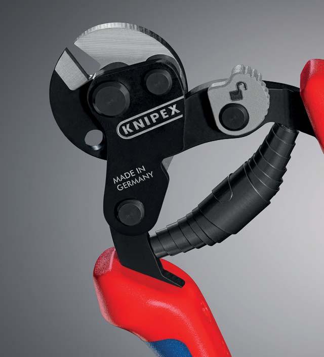 Tools 22 27 KNIPEX StriX Kuorintapihdit kaapelileikkurilla 28 Electronic Super Knips XL 30 Voimatasoleikkuri pehmytmetallille ja