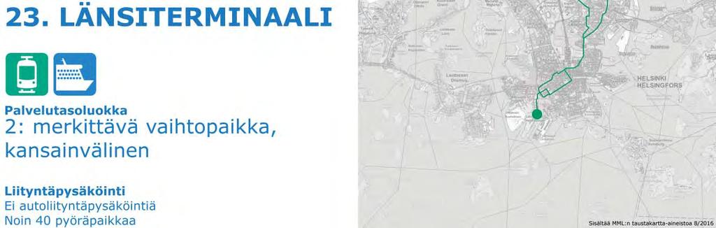 hissi Reitillä yksittäisiä haasteita 0 2 4 min max Lämpimät, viihtyisät odotustilat Tuulen-, melunja