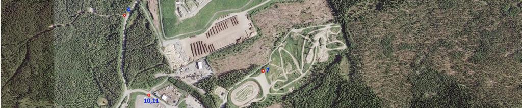 2017 PÖYRY FINLAND OY 12 4 7 2 10,11 3 6 13 5 Mittauspiste LAeq LAFmax