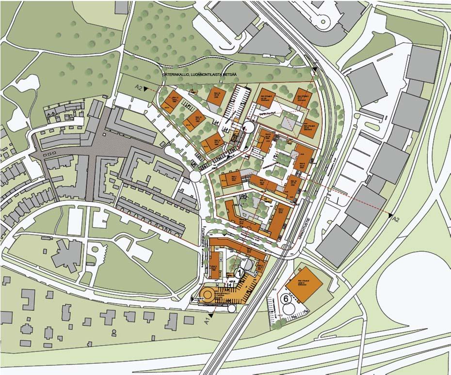 n eluselvitys 3 (13) 1 Taustatiedot Tässä työssä on selvitetty Espoon Leppävaaran n alueelle suunniteltavan asuinkorttelin elu- ja runkoelutilanne.