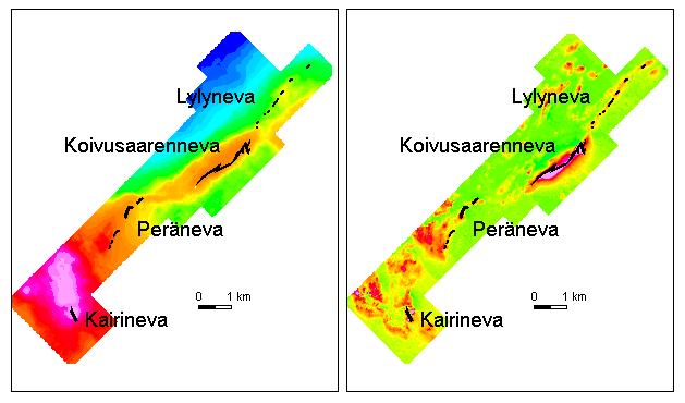 2.2 Geologiset tutkimukset Valtausalueella ei ole paljastumia, joten esiintymän geologinen kartta perustuu kairaustuloksiin ja geofysikaalisiin mittauksiin. 6 Kuva 2.