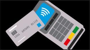 NFC on lyhenne englanninkielisestä lyhenteestä near-field communication. NFC on pankkija luottokorttiin lisätty langaton lähimaksuominaisuus. (TM 2017.
