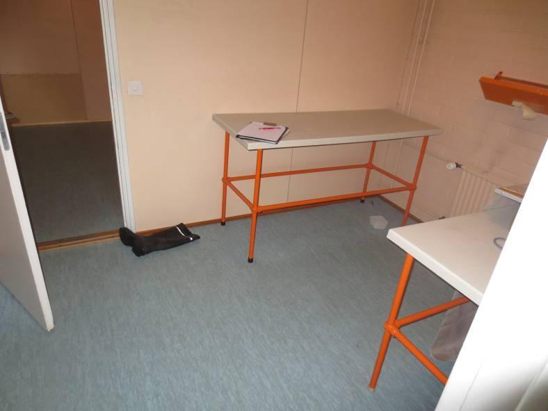Kuva 36 Mankelihuoneen lattian