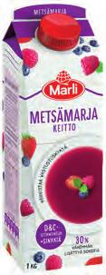 Mansikkakeitto + D&C vitamiinit, sinkki 1 kg 1004491 me 6 x 1 kg, EUR 92 me PE 150