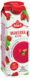 kg, EUR 92 me, PE 150 pv Sokeriton Mansikkakeitto + D&C vitamiinit, sinkki 1 kg
