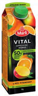 vitamiinit  lisättyä sokeria 1 l