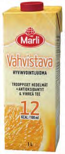 Vahvistava trooppiset hedelmät 2,5 dl 1004590 me 15 x 2,5 dl, EUR
