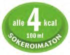 HUHYLLYSTÄ MARLI SEKAHUTIIVISTEET MARLI VITAMINOITU SEKAHUTIIVISTE Mansikka 1+5, 0,5 l 1000159 me 10 x 0,5 l, EUR 54 me PE 9 kk