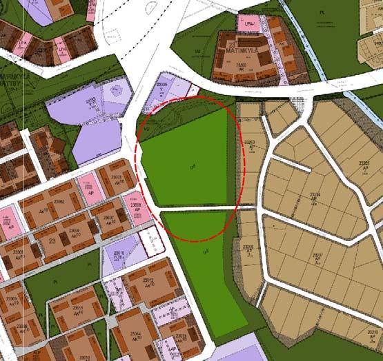 9 (35) 24 Asemakaava Pääosalla suunnelualuea on vomassa Manlaakso asemakaava (lanvomanen 3597) Suunnelualue on snä osoeu urhelualueeks U 5 Alueelle saa rakenaa alueen käyöön lyvä rakennuksa,