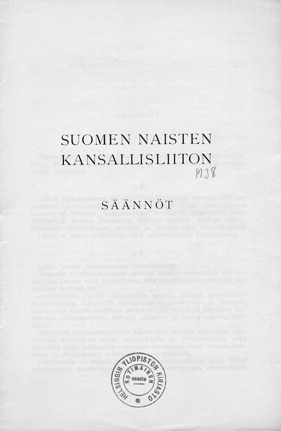 SUOMEN NAISTEN