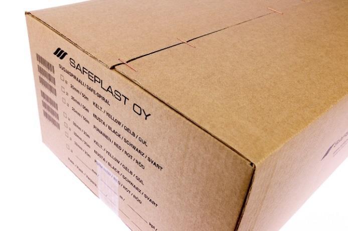 Määrämittaiset: Ø 12 50mm minimipituus 500mm, Ø 75 140mm
