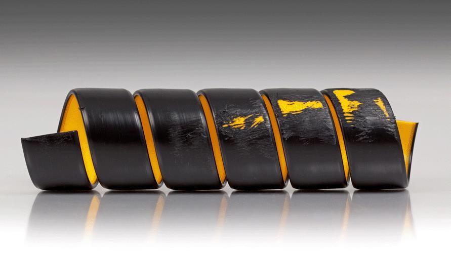 SAFE-SPIRAALI ABRA - TEKNISET TIEDOT Materiaali: High Density Polyeteeni Varastoinnin ja kuljetuksen aikana tuote venyy, mutta palautuu asennettaessa takaisin ilmoitettuun mittaan. Huom!