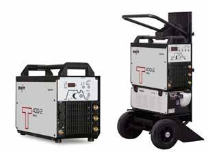 0 d) Synergic 2 in 1 TIG- ja puikkohitsaus - 550 A / 60 % 420 A / 100 % Tetrix 300 puls c) Tetrix 300 b)
