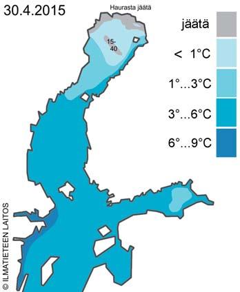 Huhtikuussa oli tavanomaista lauhempaa Huhtikuu oli pitkäaikaiseen keskiarvoon verrattuna koko maassa tavanomaista lämpimämpi.