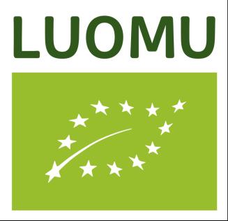 Luomu Luomu-merkki kertoo, että ruoka on tuotettu ilman kemiallisia torjuntaaineita ja lannoitteita sekä eläinten hyvinvoinnista huolehtien.