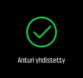 2. Avaa anturityyppien luettelo valitsemalla Yhdistä anturi. 3. Avaa koko luettelo pyyhkäisemällä alas ja napauta yhdistettävää anturityyppiä. 4.