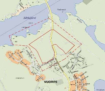ASEMAKAAVA NRO 8639 VUORES, ISOKUUSI III,