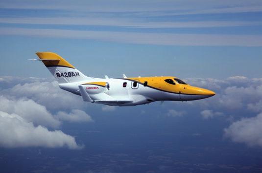 Hondajetsuihkukoneisiin ja lähes