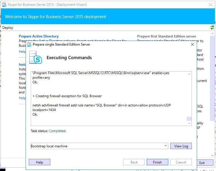 18 verkkopalveluiden verkko-osoitteet. Ohjattu toiminto asensi myös SQL Server Express Edition -ohjelman. Kuva 23. SQL-tietokannan asennuskansioksi valittiin oletuskansio nimeltä rtc.