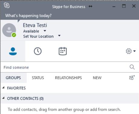 23 Kaikki määritykset olivat nyt onnistuneesti tehty, jotta Skype for Business Control Panel -ohjelman kautta pystyi sallimaan toimialueen käyttäjille pääsyn Skype for Business - ohjelmaan.